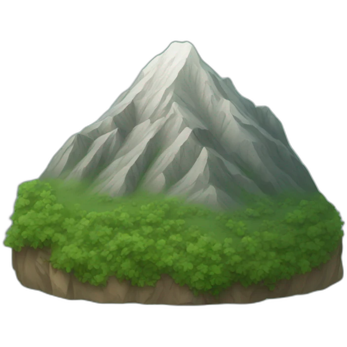 mountain emoji