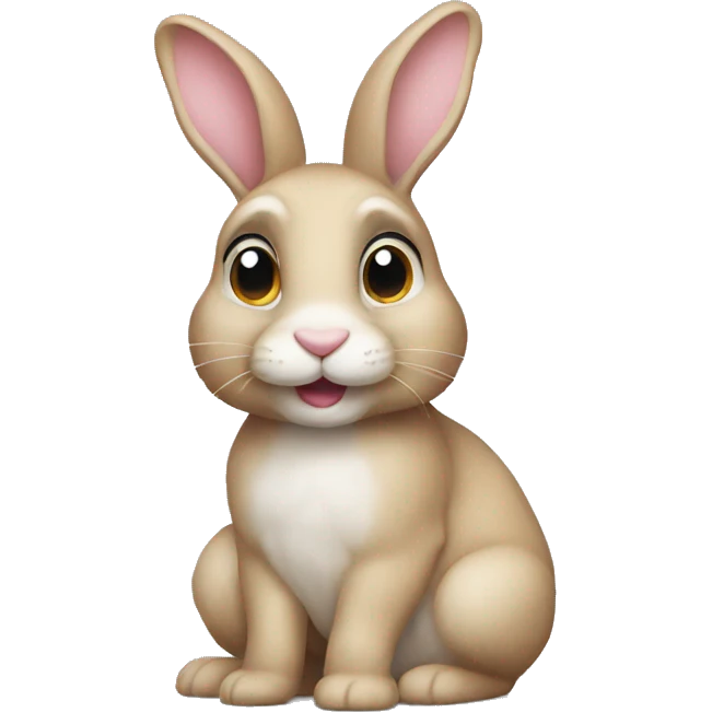 bunny in question  emoji