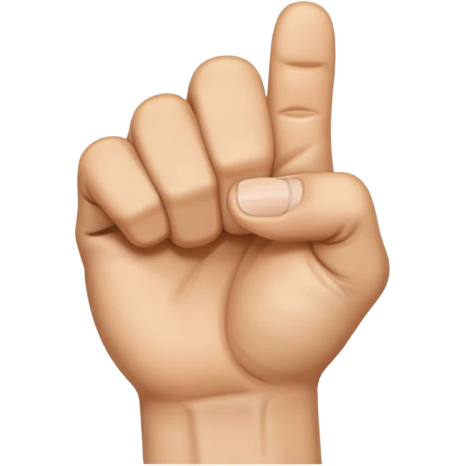 Nah derken elini yumruk yapsın baş parmağını işaret ve orta parmağının arasına soksun emoji