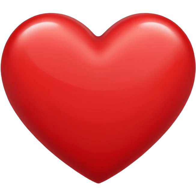 red heart emoji