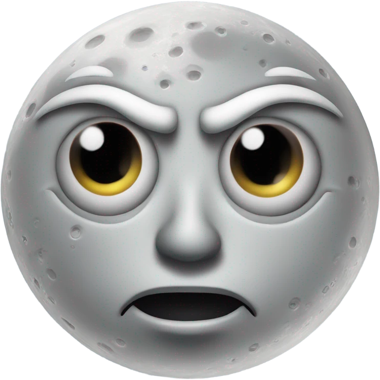 mad moon emoji