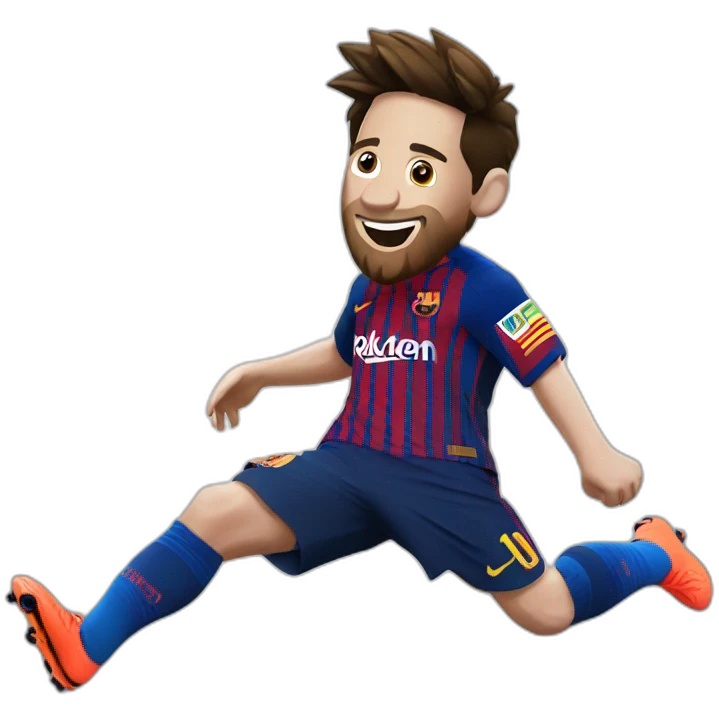 celebration messi emoji