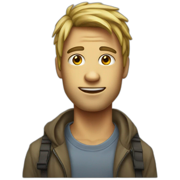 Giga chad emoji