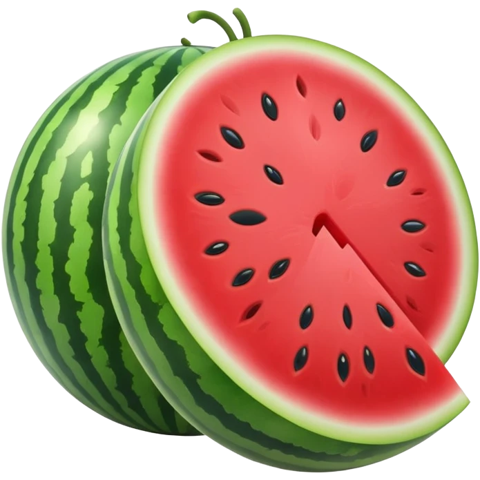 watermelon cute emoji