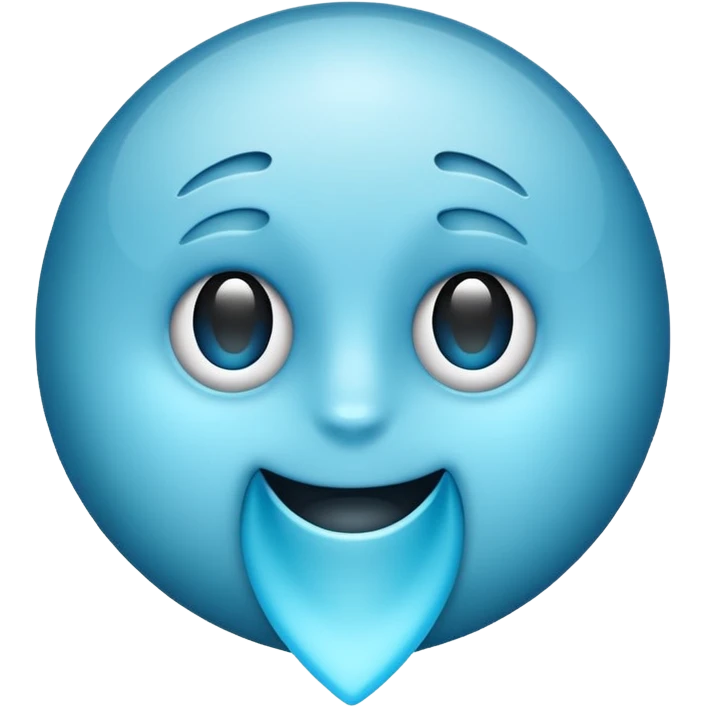 Bule tick cerenotor emoji