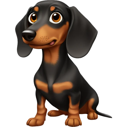 Dachshund  emoji