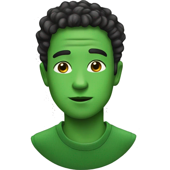 Green aesthetic emoji