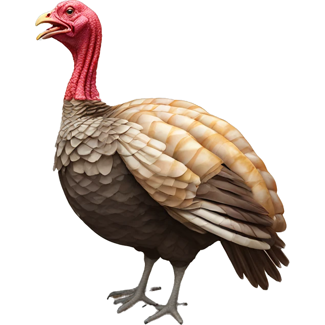 Turkey on a beach emoji