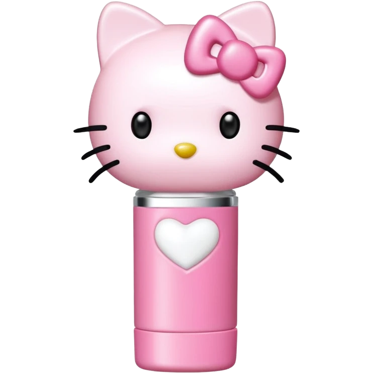 Hello kitty lip balm  emoji