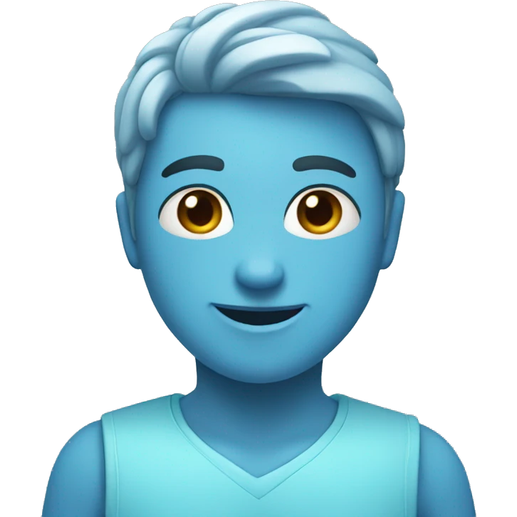 Light blue heart emoji