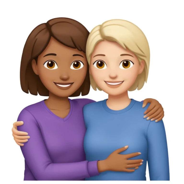 casal lésbico  emoji