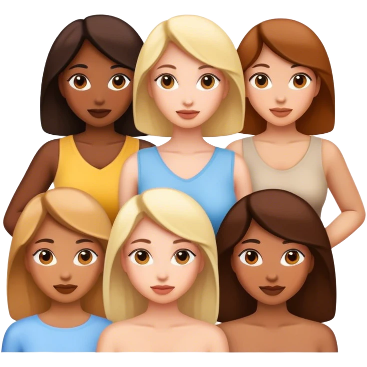 Women posing emoji