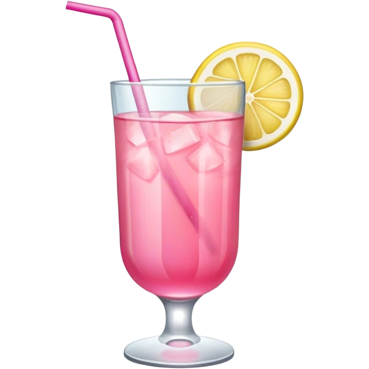 Pink lemonade  emoji