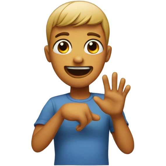Emoji with heart eyes and hands slapping emoji