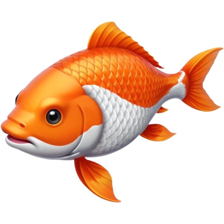 peixe koi rosa emoji