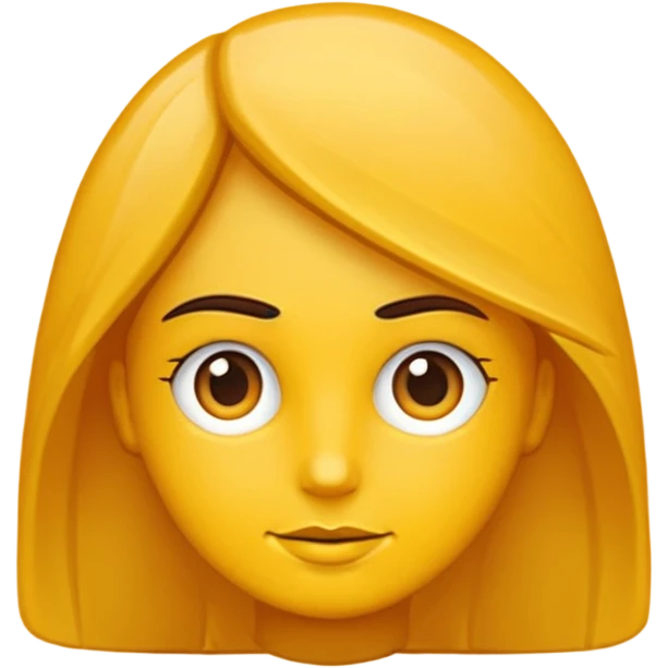 kırmızı toka takan kadın, sarı saçlı emoji