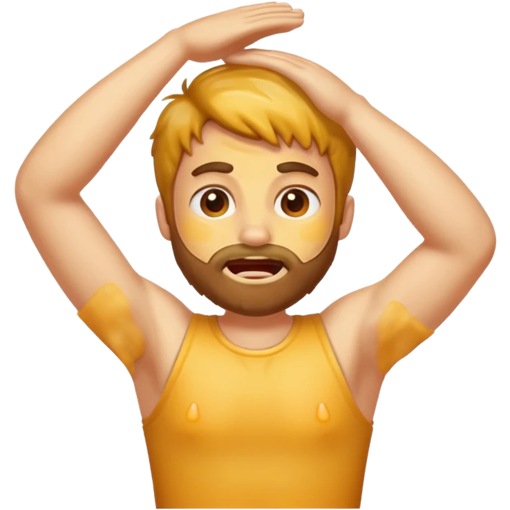 Smelly armpit emoji