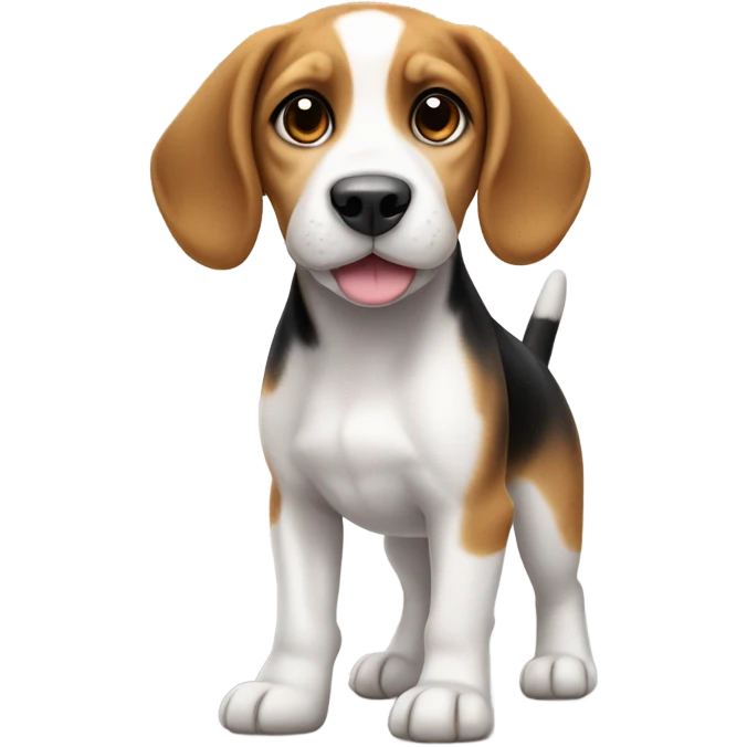 smile beagle puppy emoji