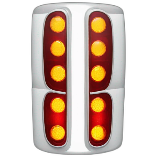 car Rear light emoji