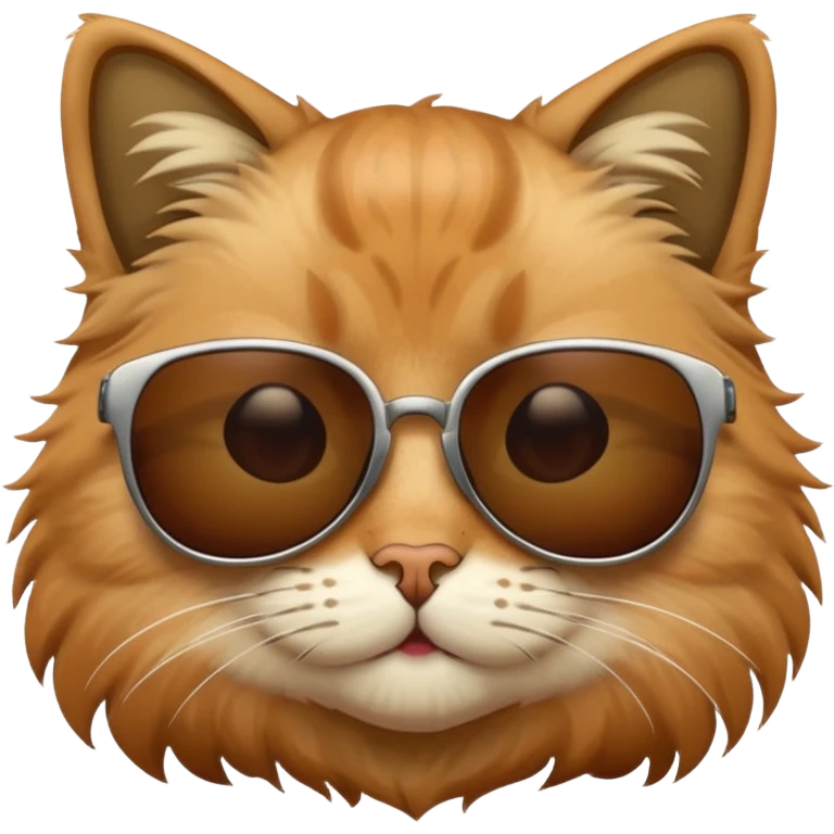 Cat wearing sunglasses emoji
