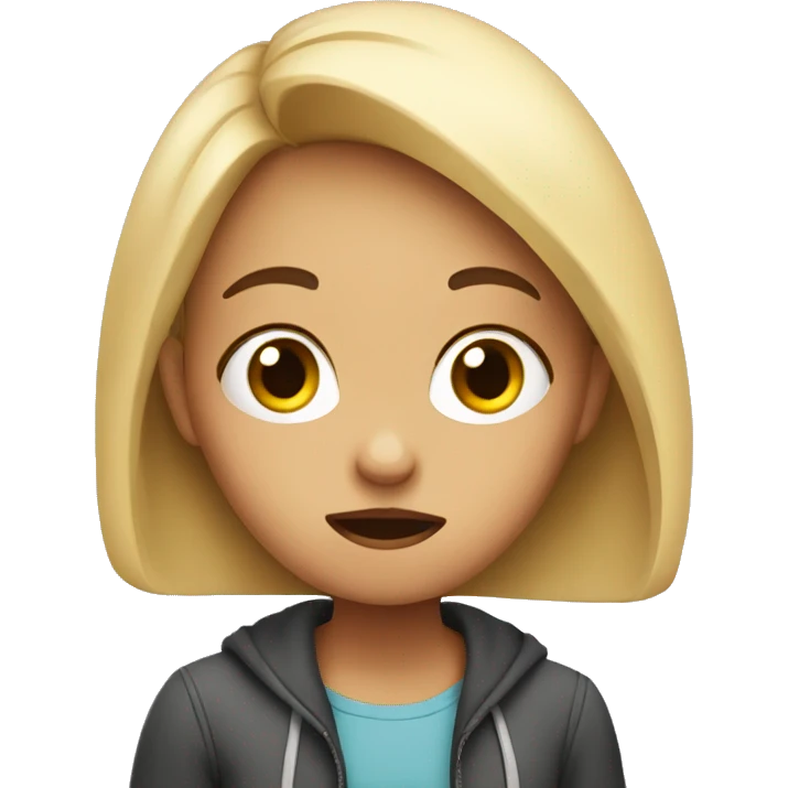 confused girl emoji