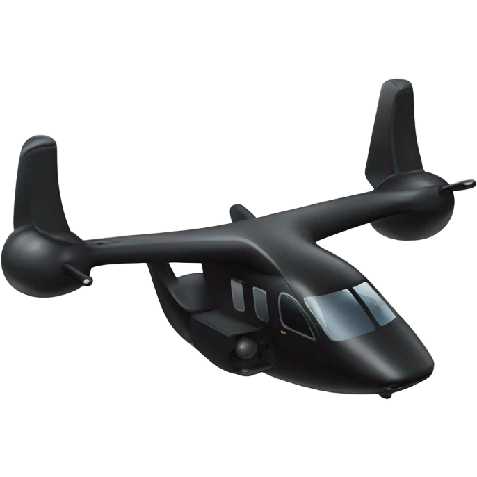 12 propeller evtol aircraft black emoji