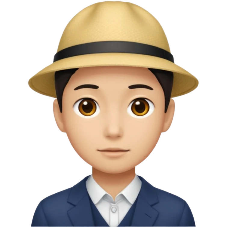 Tokyo in Money Heist, no hat emoji