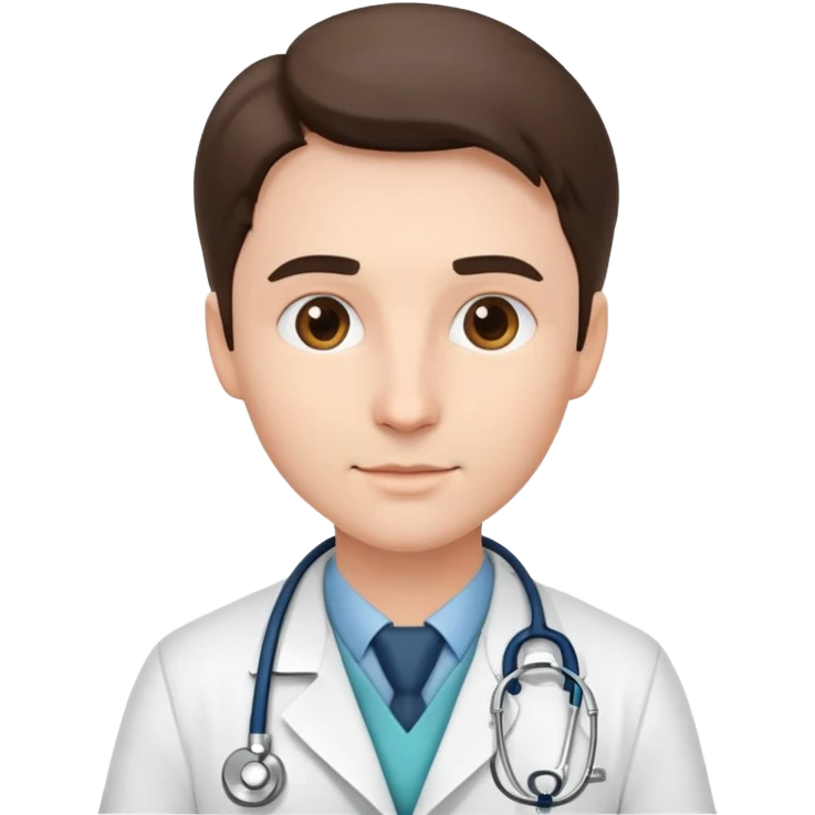 Doctor with stethoscope  emoji
