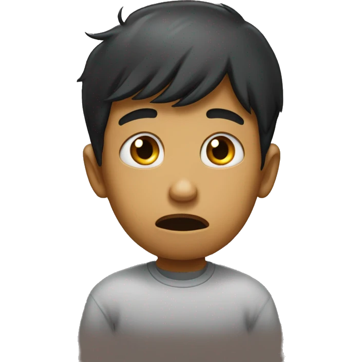 Sad boy crying for his brother Shubham  emoji