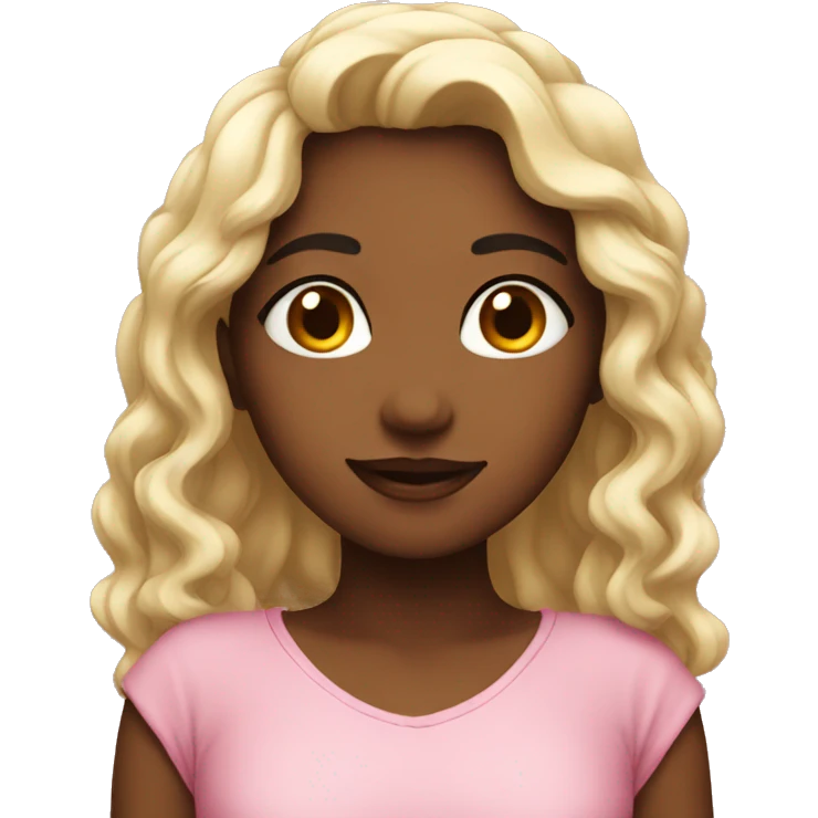 Girl in love emoji