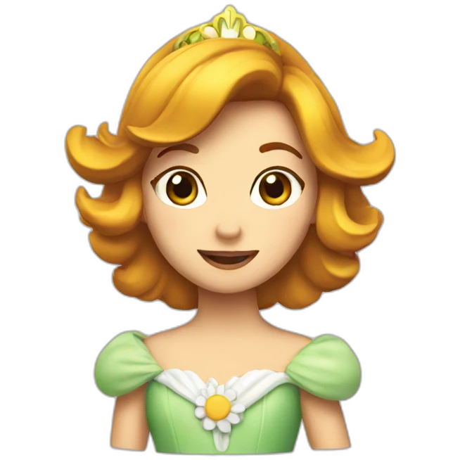 princess daisy emoji