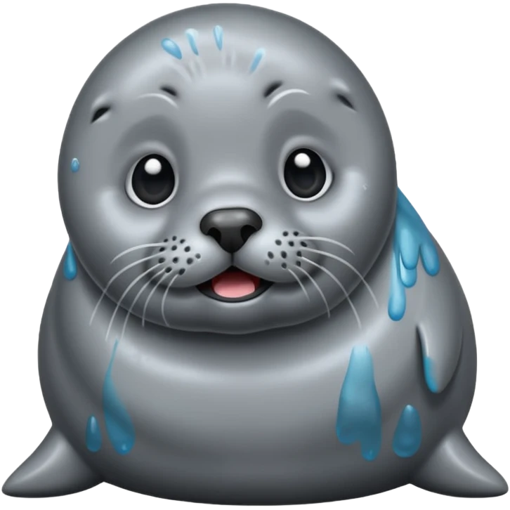 sad seal barking emoji