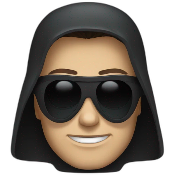 Dark Vador dark glasses emoji