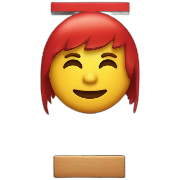 croix rouge comme un panneau stop emoji
