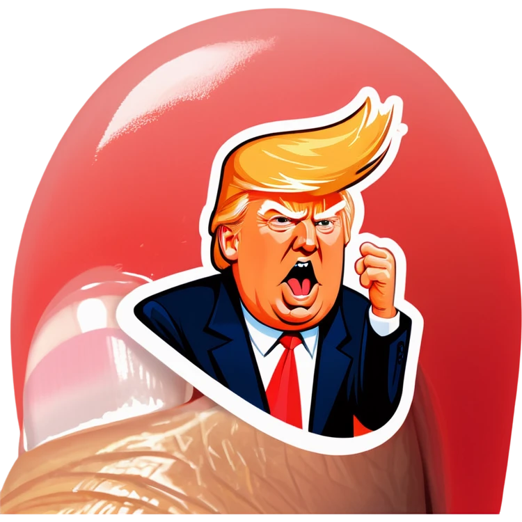 Donald trump toenail emoji