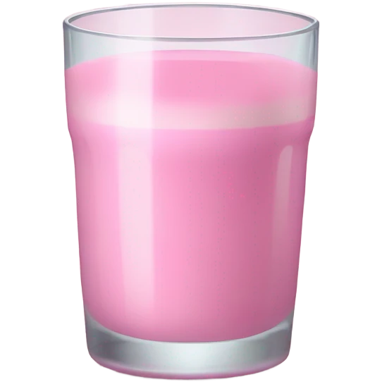 Pink milk emoji