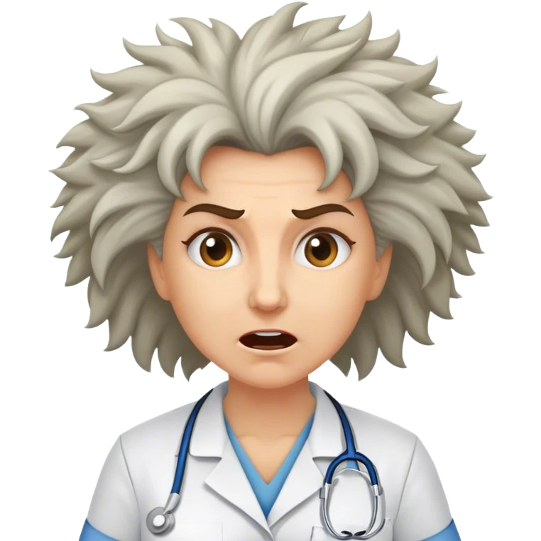 Nurse going crazy  emoji