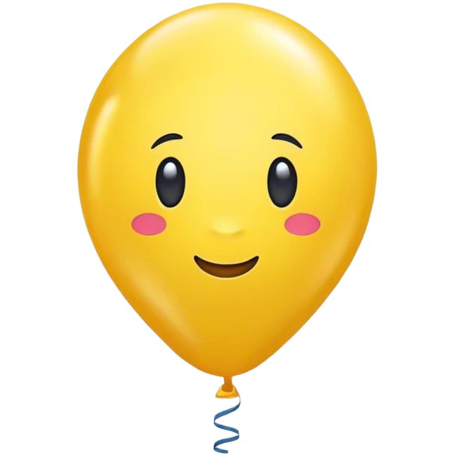 yellow balloon emoji