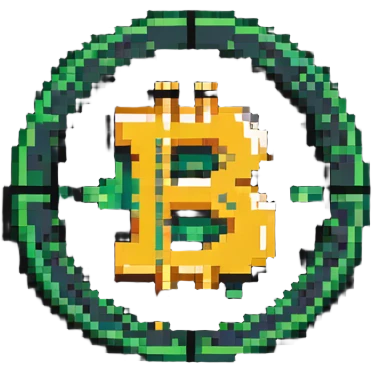 S.R CRYPTO logo text displayed in classic 8-bit pixel style emoji