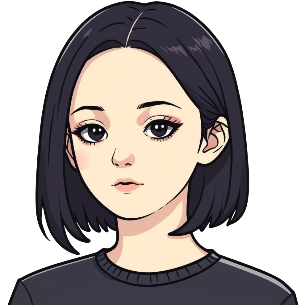 Goth emoji