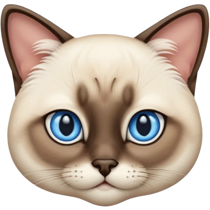 Siamese cat emoji