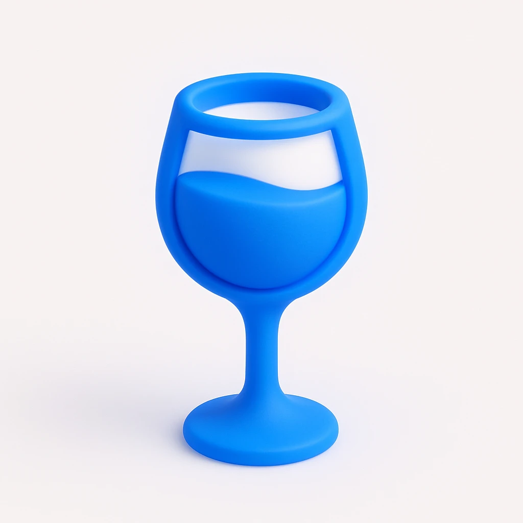 wine glass emoji