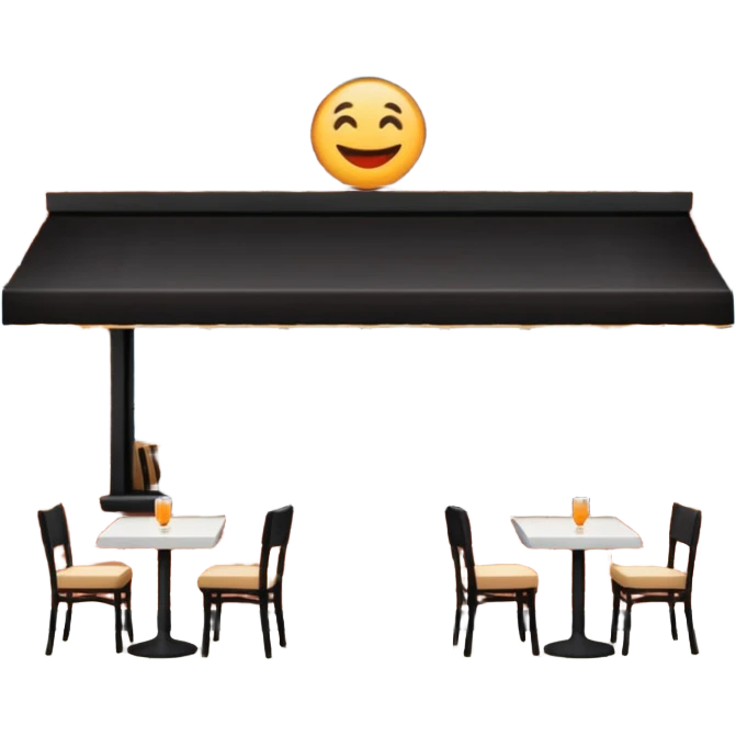restaurant por fuera emoji