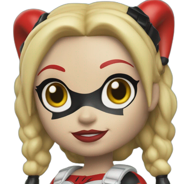 Harley Quinn Funko pop emoji