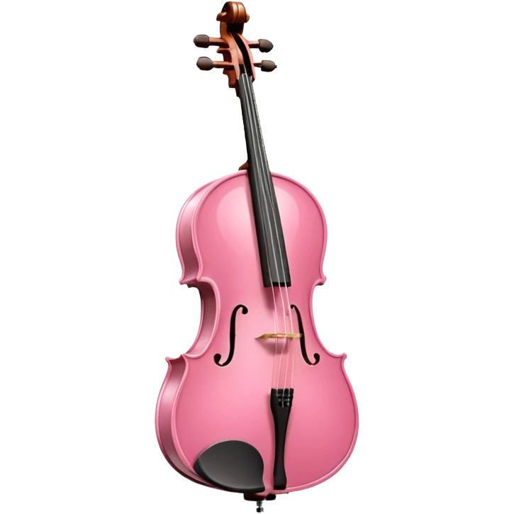 pink cello  emoji