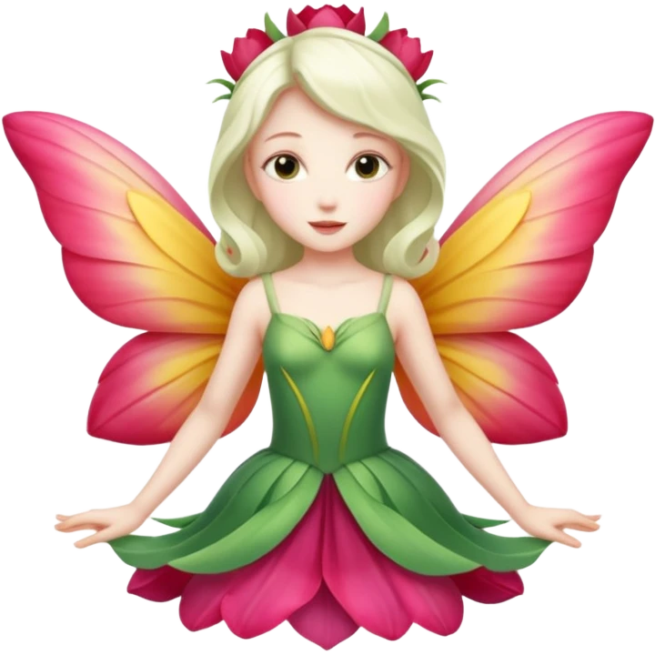 Tulip wings,Flower Fairy. emoji