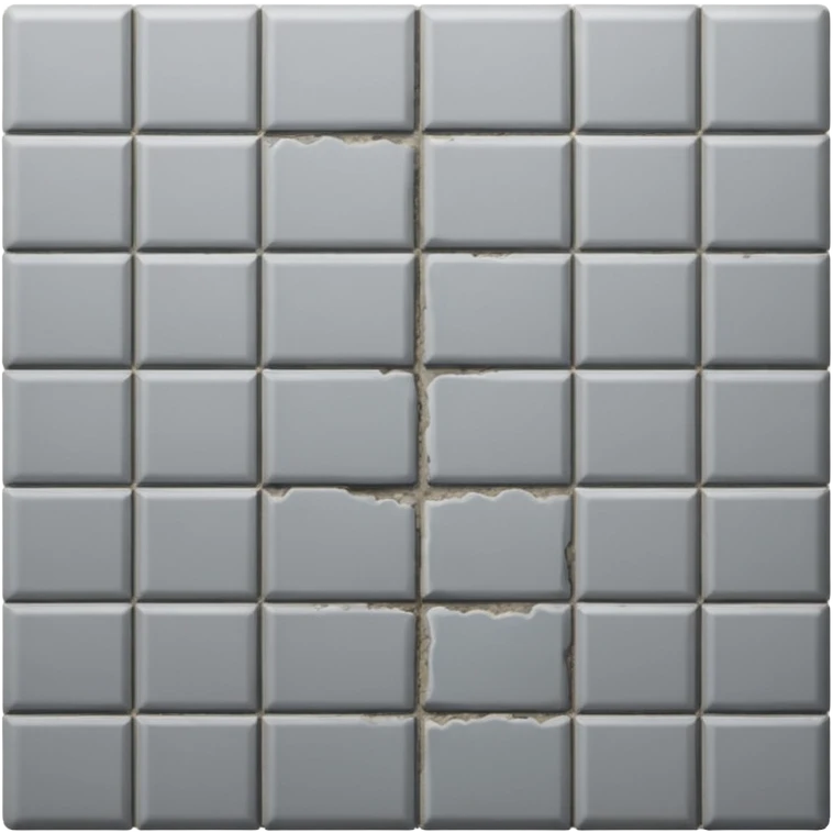 Tile grout emoji