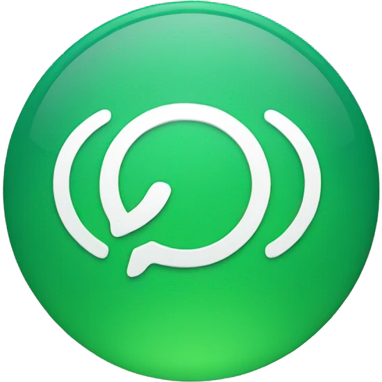 WhatsApp logo emoji