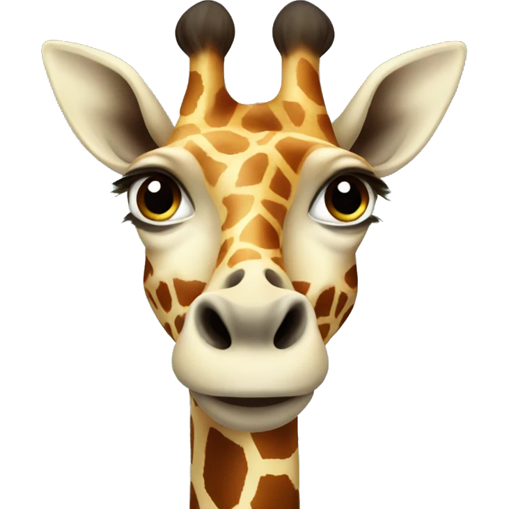 French giraffe  emoji