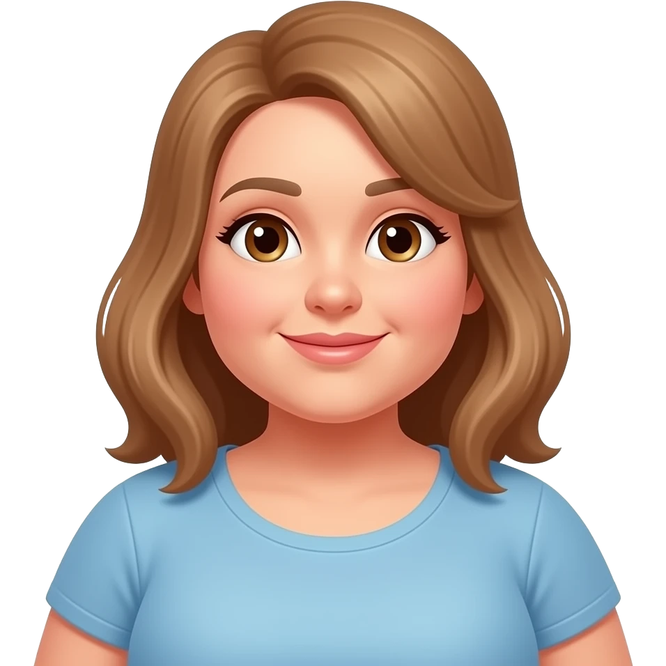 que ella salga más gorda emoji